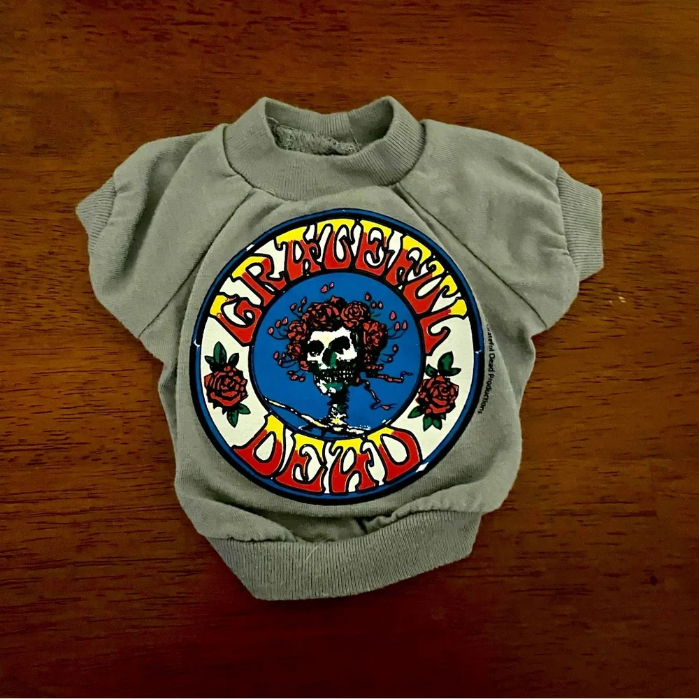 Grateful Dead doggy pet shirt XS